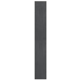 Book Cabinet/Room Divider Grey 40x30x199 cm Solid Pinewood