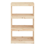 Book Cabinet/Room Divider 60x30x103.5 cm Solid Wood Pine