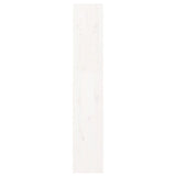 Book Cabinet/Room Divider White 60x30x167.5 cm Solid Wood Pine