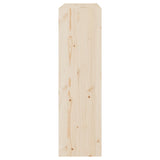 Book Cabinet/Room Divider 80x30x103.5 cm Solid Wood Pine - 45-Degree Angle