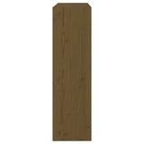 Book Cabinet/Room Divider Honey Brown 80x30x103.5 cm Wood Pine