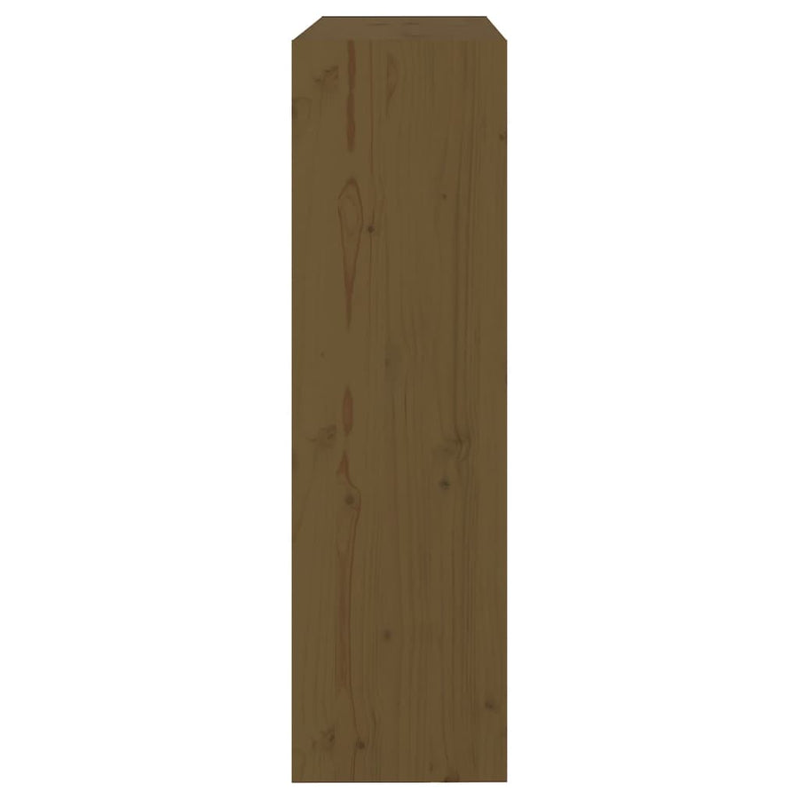 Book Cabinet/Room Divider Honey Brown 80x30x103.5 cm Wood Pine