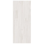 Book Cabinet Room Divider White 100x30x71.5 cm Pinewood