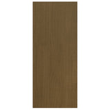 Book Cabinet Room Divider Honey Brown 100x30x71.5 cm Pinewood
