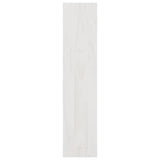 Book Cabinet/Room Divider White 100x30x135.5 cm Solid Pinewood