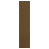 Book Cabinet/Room Divider Honey Brown 100x30x135.5 cm Solid Pinewood