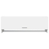 Wardrobe White 100x32.5x35 cm Engineered Wood - Top-Down View