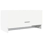 Wardrobe White 70x32.5x35 cm Engineered Wood