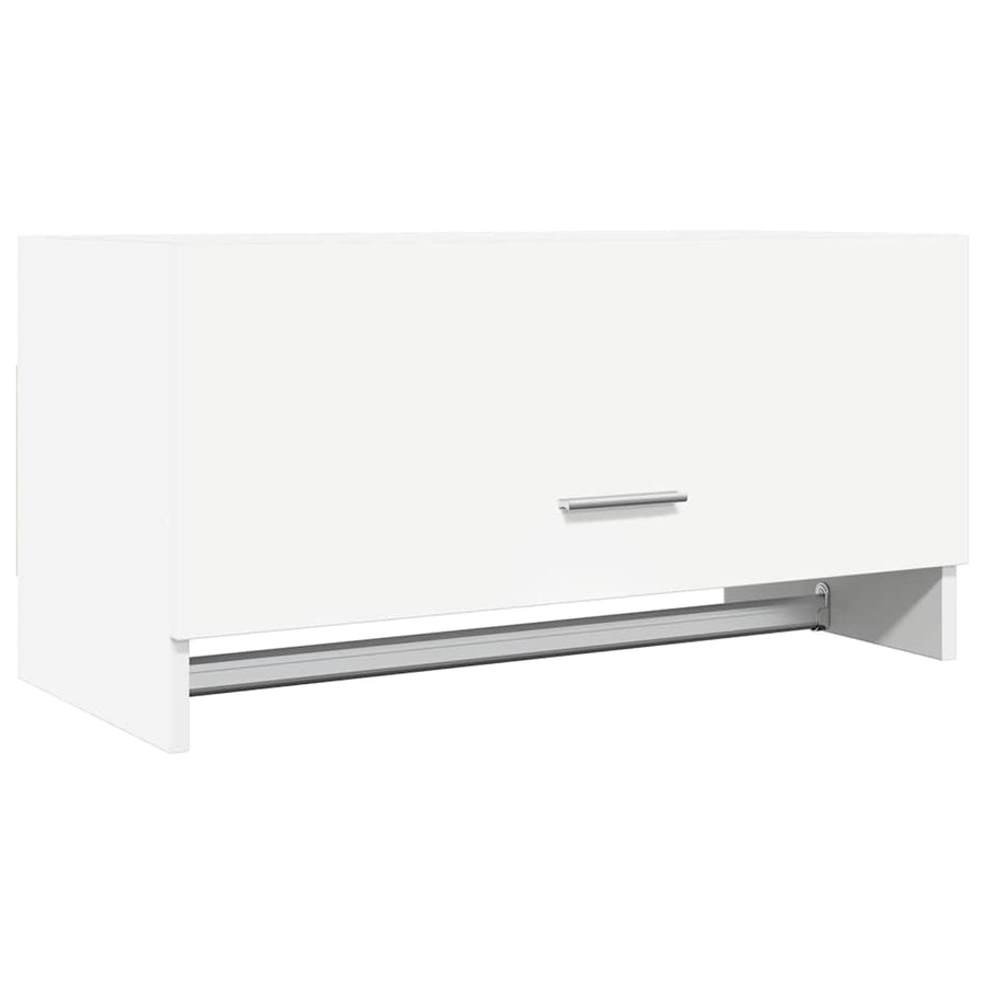 Wardrobe White 70x32.5x35 cm Engineered Wood