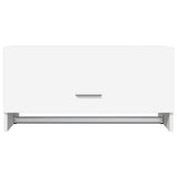 Wardrobe White 70x32.5x35 cm Engineered Wood