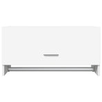 Wardrobe White 70x32.5x35 cm Engineered Wood