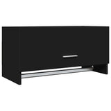 Wardrobe Black 70x32.5x35 cm Engineered Wood