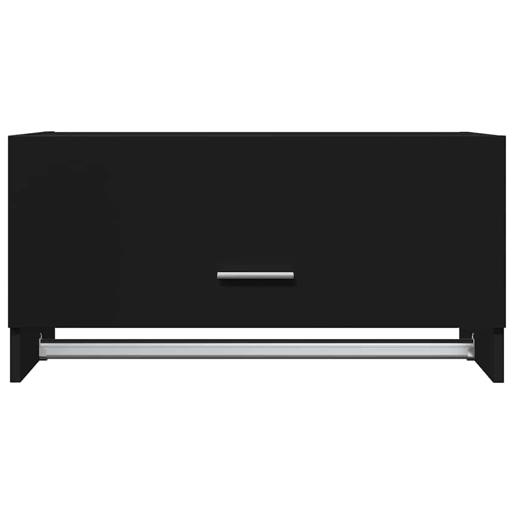 Wardrobe Black 70x32.5x35 cm Engineered Wood