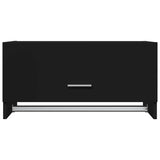 Wardrobe Black 70x32.5x35 cm Engineered Wood
