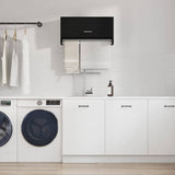 Wardrobe Black 70x32.5x35 cm Engineered Wood