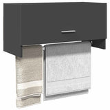 Wardrobe Grey 70x32.5x35 cm Engineered Wood