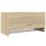 Wardrobe Sonoma Oak 70x32.5x35 cm Engineered Wood - Front View