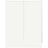 Washing Machine Cabinet White 71x71.5x91.5 cm - 45-Degree Angle