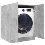 Washing Machine Cabinet Concrete Grey 71x71.5x91.5 cm