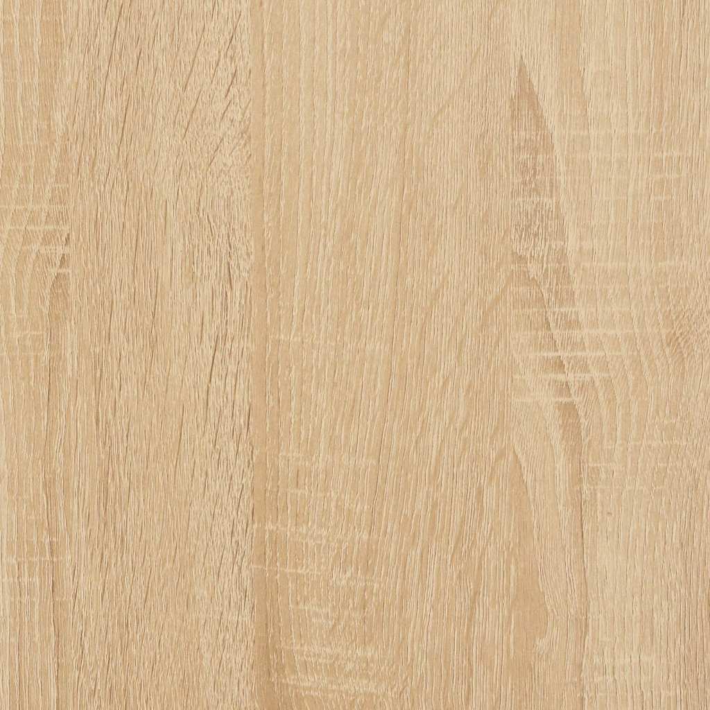 Washing Machine Cabinet White and Sonoma Oak 71x71.5x91.5 cm