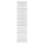 Shoe Cabinet White 27.5x27x102 cm Engineered Wood