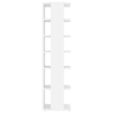 Shoe Cabinet White 27.5x27x102 cm Engineered Wood