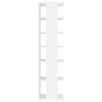 Shoe Cabinet White 27.5x27x102 cm Engineered Wood