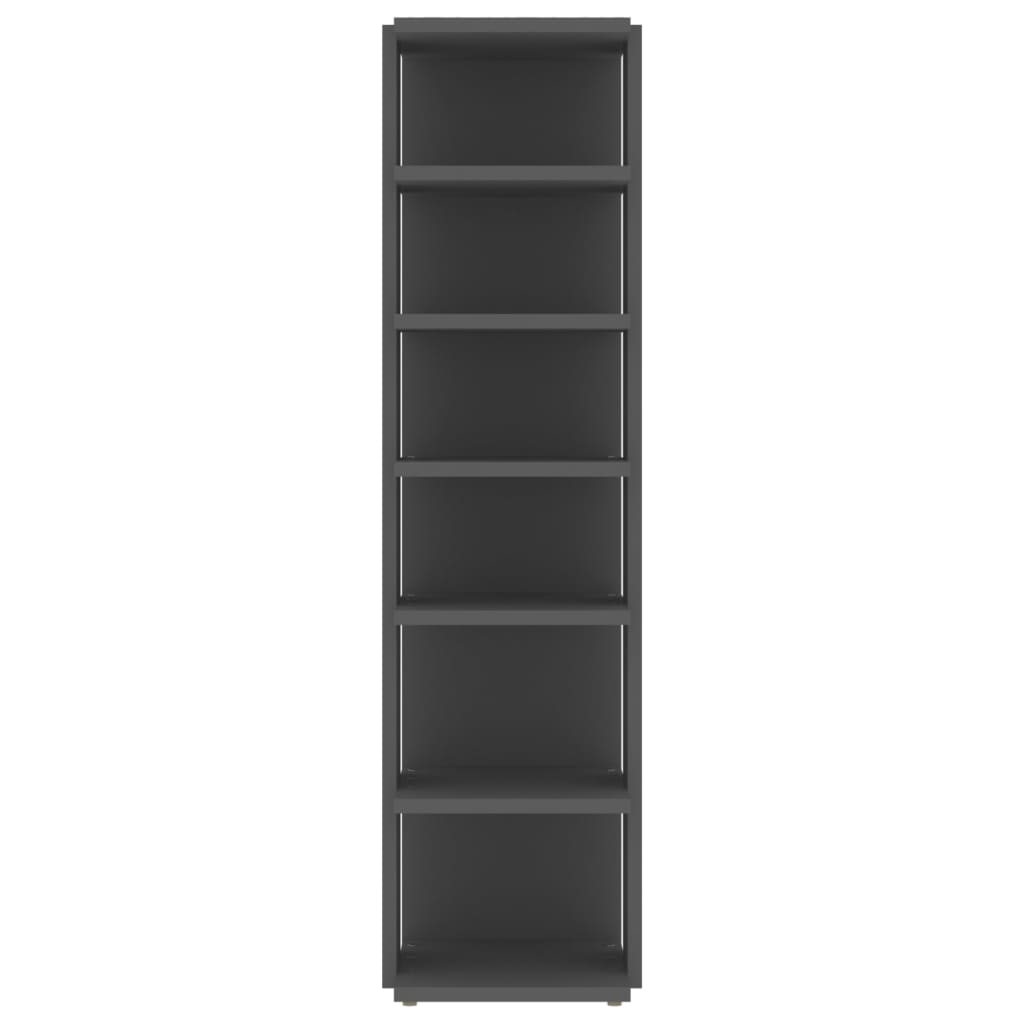 Shoe Cabinets 2 pcs Grey 27.5x27x102 cm