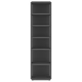 Shoe Cabinets 2 pcs Grey 27.5x27x102 cm