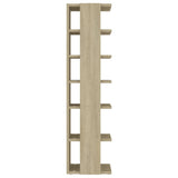 Shoe Cabinets 2 pcs Sonoma Oak 27.5x27x102 cm