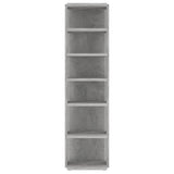 Shoe Cabinets 2 pcs Concrete Grey 27.5x27x102 cm