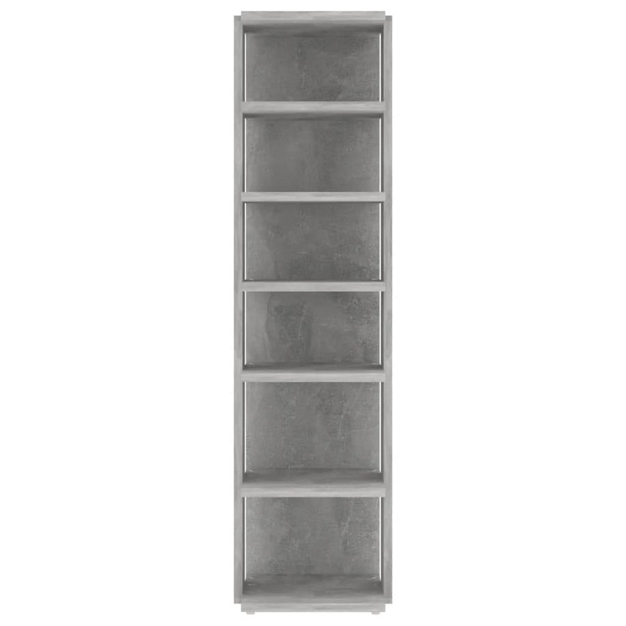 Shoe Cabinets 2 pcs Concrete Grey 27.5x27x102 cm