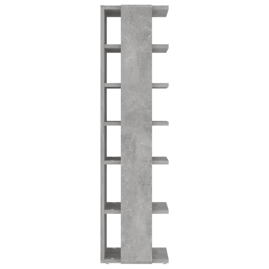 Shoe Cabinets 2 pcs Concrete Grey 27.5x27x102 cm