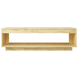 Coffee Table 110x50x33.5 cm Solid Pinewood - 45-Degree Angle