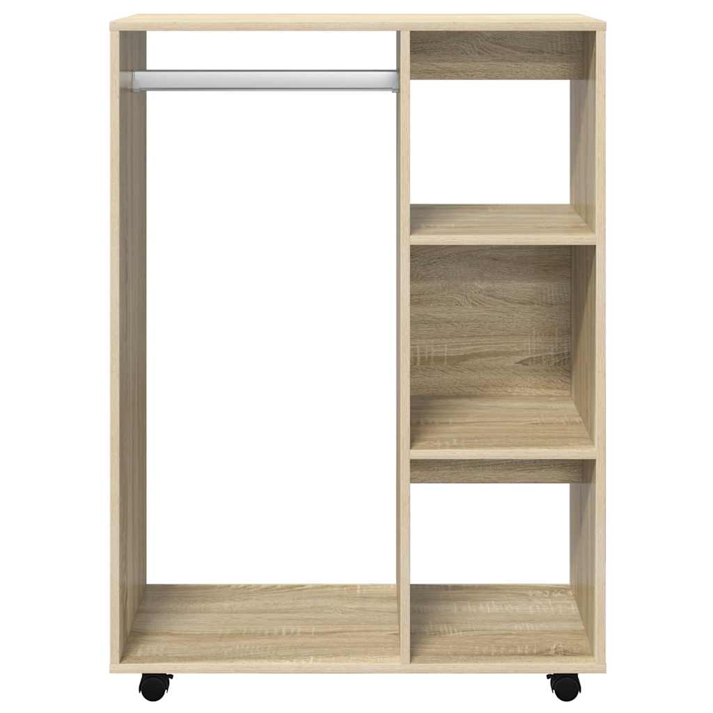 Wardrobe Sonoma Oak 80x40x110 cm Engineered Wood