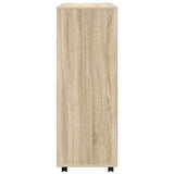 Wardrobe Sonoma Oak 80x40x110 cm Engineered Wood