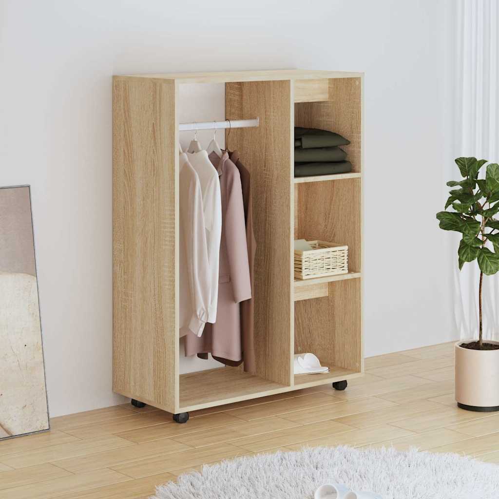 Wardrobe Sonoma Oak 80x40x110 cm Engineered Wood