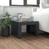 Coffee Table Grey 50x50x35 cm Engineered Wood