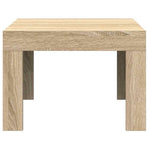 Coffee Table Sonoma Oak 50x50x35 cm Engineered Wood