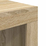 Coffee Table Sonoma Oak 50x50x35 cm Engineered Wood - Low Angle