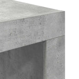 Coffee Table Concrete Grey 50x50x35 cm Engineered Wood - Low Angle