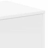 Side Tables 3 pcs White Engineered Wood