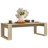 Coffee Table Sonoma Oak 110x50x35 cm Engineered Wood