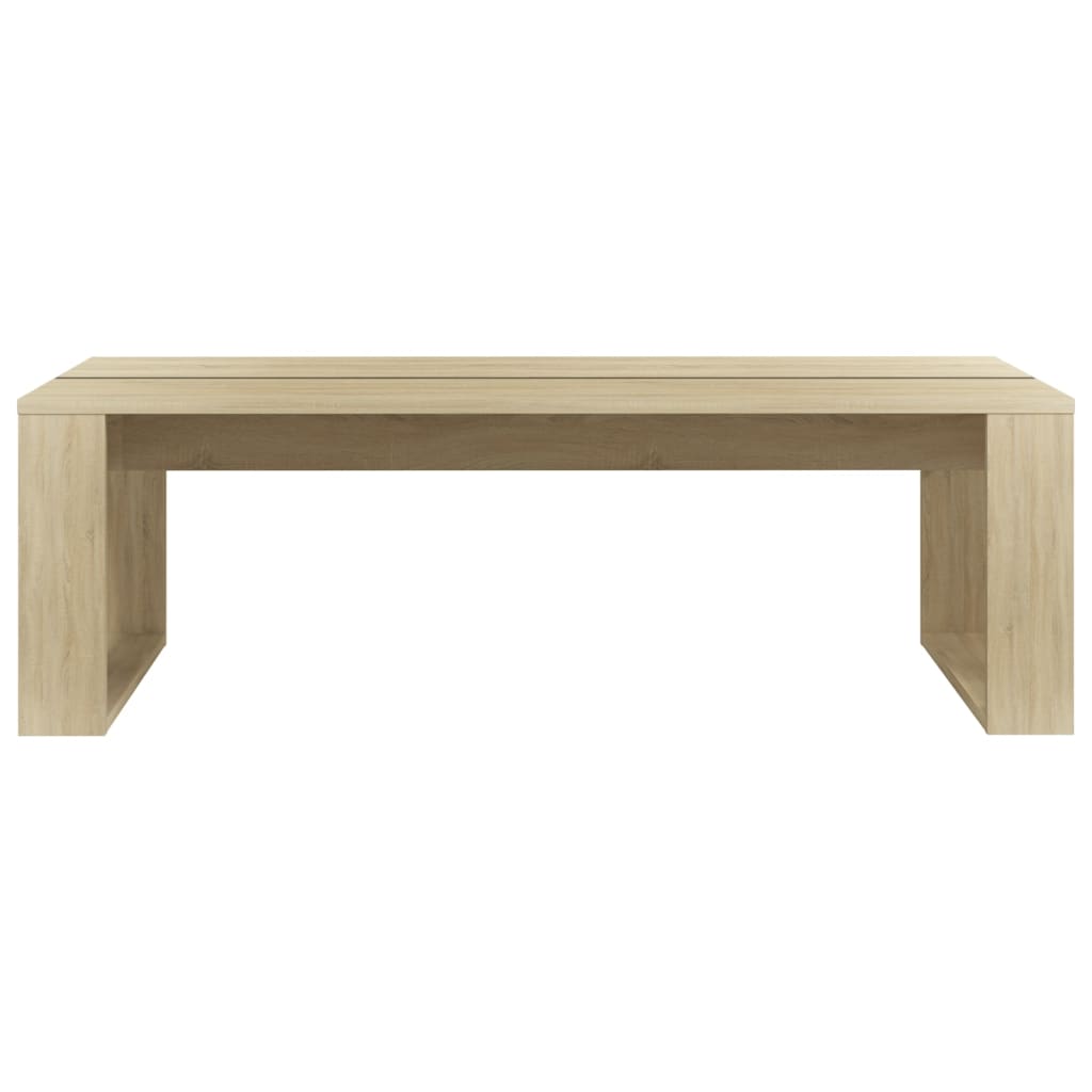 Coffee Table Sonoma Oak 110x50x35 cm Engineered Wood