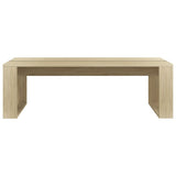 Coffee Table Sonoma Oak 110x50x35 cm Engineered Wood