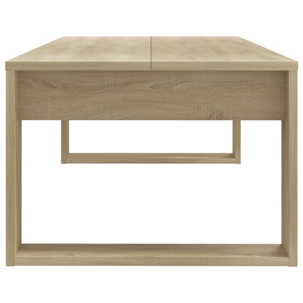Coffee Table Sonoma Oak 110x50x35 cm Engineered Wood