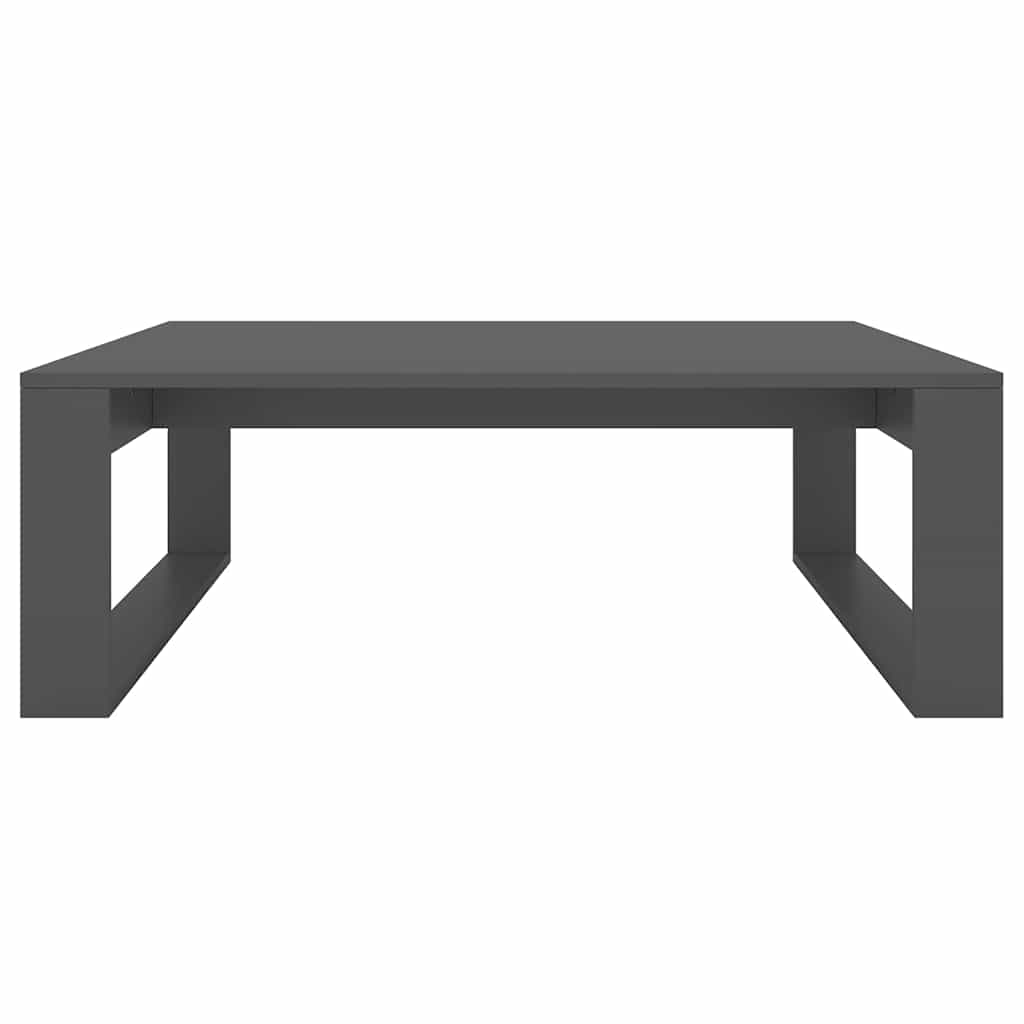 Coffee Table Grey 100x100x35 cm Engineered Wood