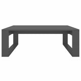 Coffee Table Grey 100x100x35 cm Engineered Wood