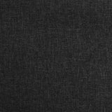 2-Seater Sofa Bed with Two Pillows Black Fabric - Extra Image