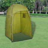 Portable Camping Toilet with Tent 10+10 L - Front View